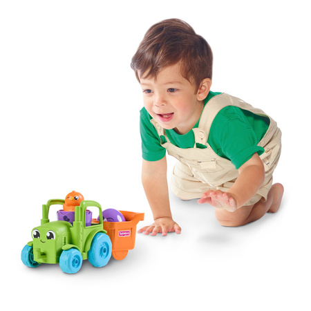 Tractor tipper toy for children 2in1