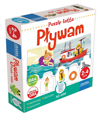 JEU GRANNA Je nage - puzzle loto 04007