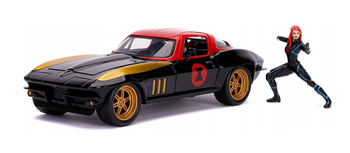 Car JADA Black Widow 1966 Corvette 1:24 322-5014