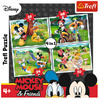 Puzzle 4 en 1 amusant dans le parc 34261