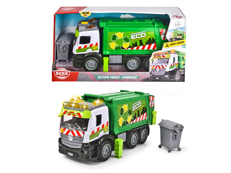 Mercedes garbage truck 26cm light/sound 374-5014