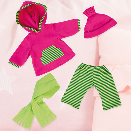 Deluxe clothes set 4 pieces 46cm