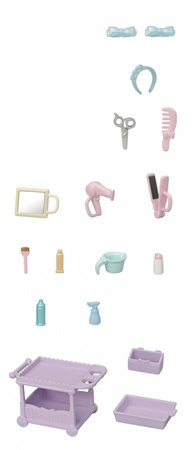 SYLVANIAN Ponytail with long hair + accessories 05644