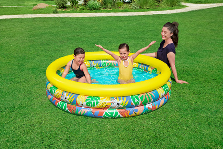 BESTWAY 3-chamber inflatable pool 168x38cm B51203