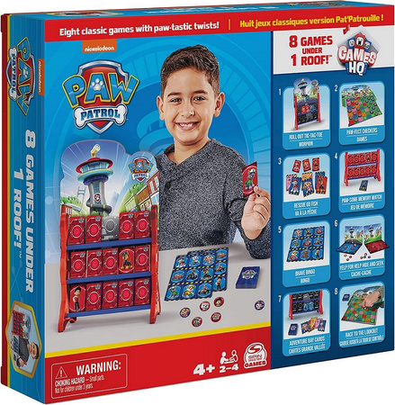 Paw Patrol Tower pleine de jeux 8 jeux 6065470