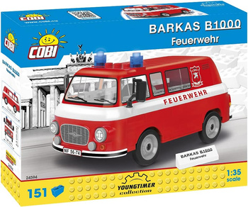 COBI Youngtimer Barkas B1000 Feuerwehr pompiers 150 briques 24594