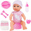 Baby Piccolina doll 40 cm with accessories