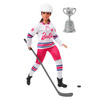 Barbie winter sports hockey doll HFG74