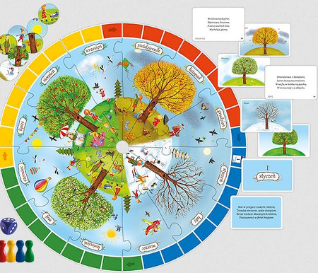 ADAMIGO Jeu d'observation pour enfants tout au long d'un an 07585