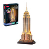 Puzzle 3D cubique amusant Empire State Building version nuit 05393