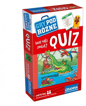 GRANNA PL Travel game Quiz Where do crayfish hibernate 02140