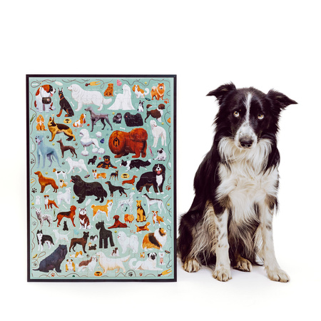 CZUCZU Puzzlove Chiens 100 pièces - Puzzle pour enfants 91712