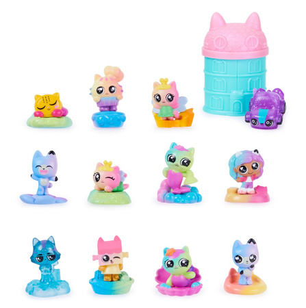 Gabi's Cat House - Ensemble de 12 figurines de chat 6065351