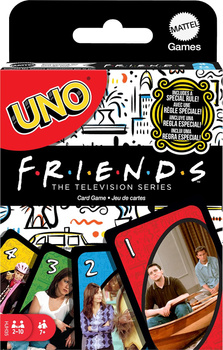 MATTEL Uno Friends GAME / Friends HJH35 - Card game for the whole family