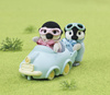 SYLVANIAN Penguins in the car 05695