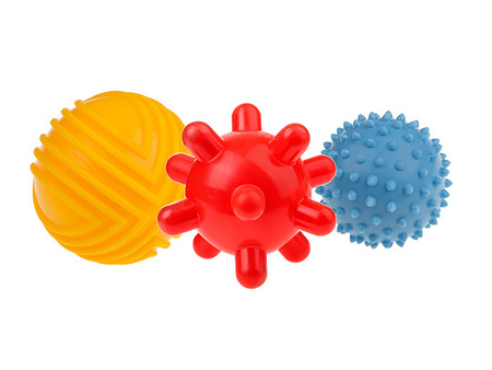 TULLO Balles sensorielles pour enfants 3 pcs 453 74538