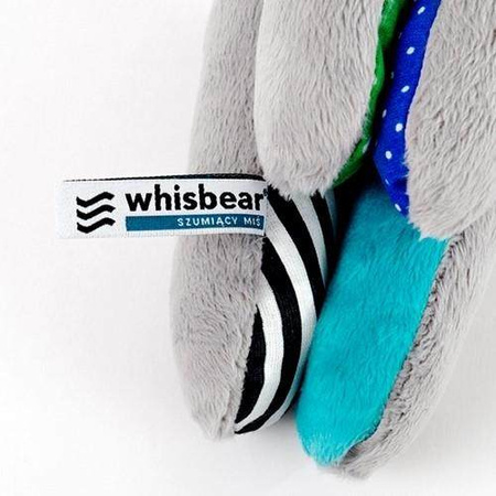 WHISBEAR Humming Sensory Teddy Bear with Crying Sensor Turquoise 95529