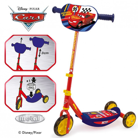 Trottinette à trois roues pour enfants Cars 3 750114