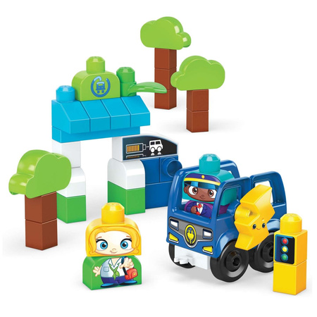 Jeu de blocs de construction MATTEL MEGA BLOKS Ecobus HDX90 EKO