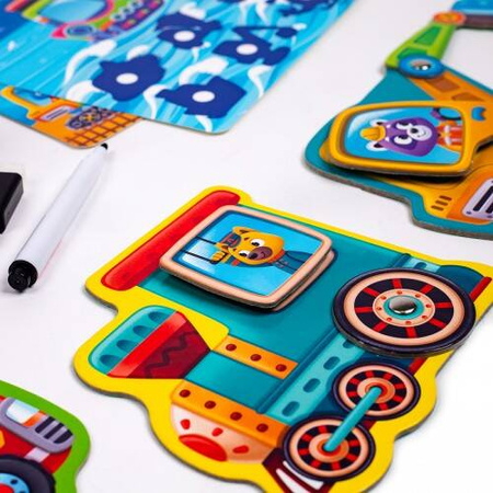 MAKSIK ROTER Jeu éducatif Transport RK1320-01 60395