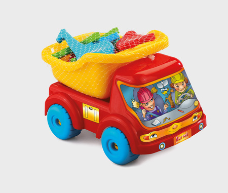 MARIOINEX Voiture de Bartek + blocs pour enfants 01007