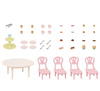 Table SYLVANIAN, chaises et plein de friandises 05742