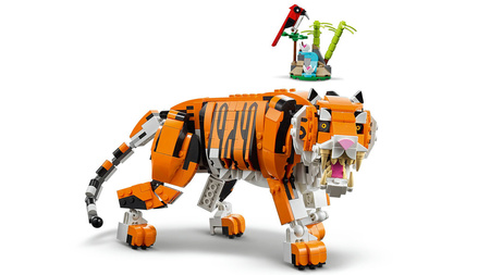 LEGO CREATOR Tigre majestueux 31129 pour les enfants de 9 ans et plus