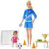 Poupée Barbie Entraîneur de football GLM47