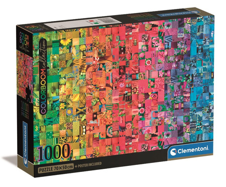 Clementoni 1000 Compact Colorboom Collection puzzle 39781