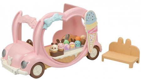 SYLVANIAN Happy Ice Cream Car 05651