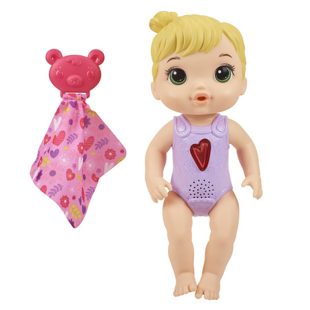 Blonde doll with a glowing heart 6946