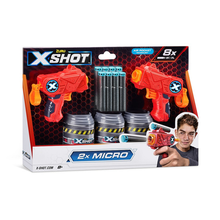 X-SHOT Double Micro 3 cans 3621