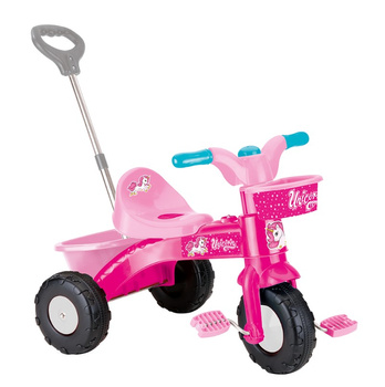 DOLU Unicorn tricycle with a pole 2504 25043