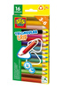 Crayons à manche triangulaire, 16 pcs 14692 46924