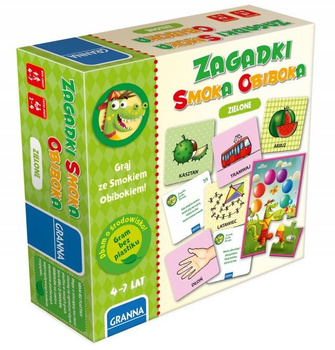 Slacker Dragon Riddles Game Green 03574 - Educational Game for Children