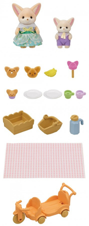 SYLVANIAN Families Renards du désert en pique-nique 05698