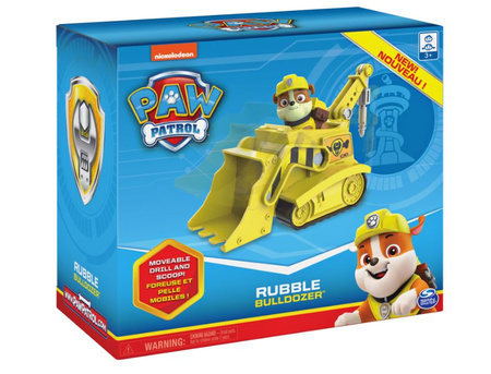 Véhicule PAW Patrol avec figurine Rubble 6054970