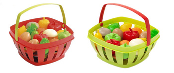 Basket with vegetables and fruits 2 colors 7600000966