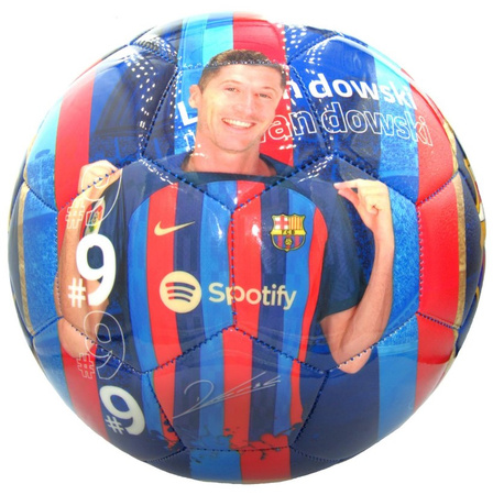 Ballon de football FC Barcelone Robert Lewandowski 271741