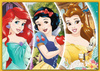 4in1 puzzle Disney Princesses 34385