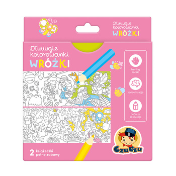 CZUCZU Longues pages à colorier pour enfants - Fées 01263