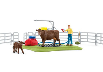 Schleich Happy Cow Washer Toy 42529