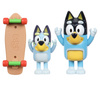 Bluey figures 2-pack Skateboarding BLU1304 30421