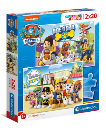 Paw Patrol puzzle 2x20 24779