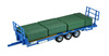 Agricultural trailer with bales 43218