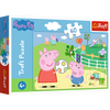 Puzzle 60 Peppa Pig s'amuser avec des amis 17356