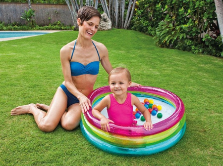 INTEX Inflatable pool with balls 86x25 cm 48674NP 46