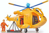 Fireman Sam Helicopter Wallaby + Figure 925-2576