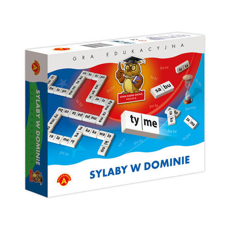 Syllables in dominoes - educational game for children 04106