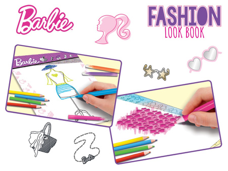 Barbie Sketchbook Fashion Look Book pour enfants 12877